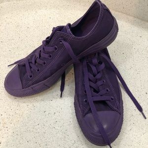 Purple converse